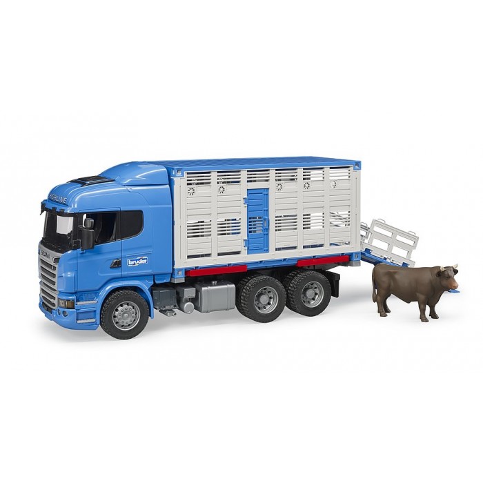 BRUDER gyvulių transportavimo mašina su 1 karve 03549